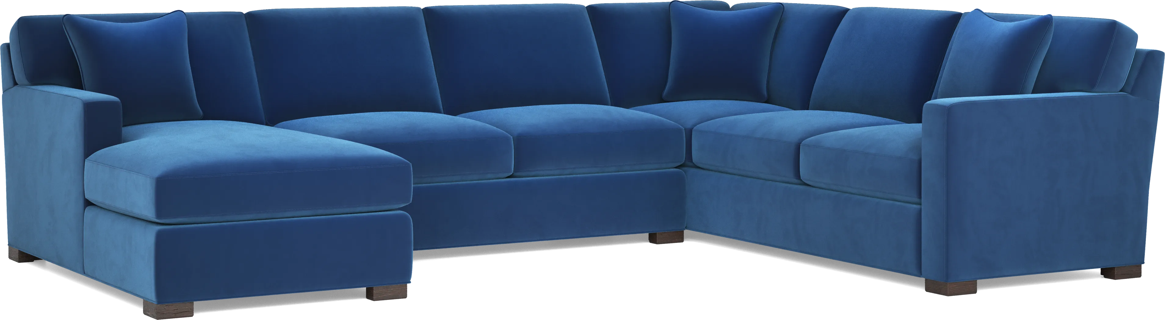 Harmonie Cobalt 3 Pc Sectional - Thumbnail - Image 1