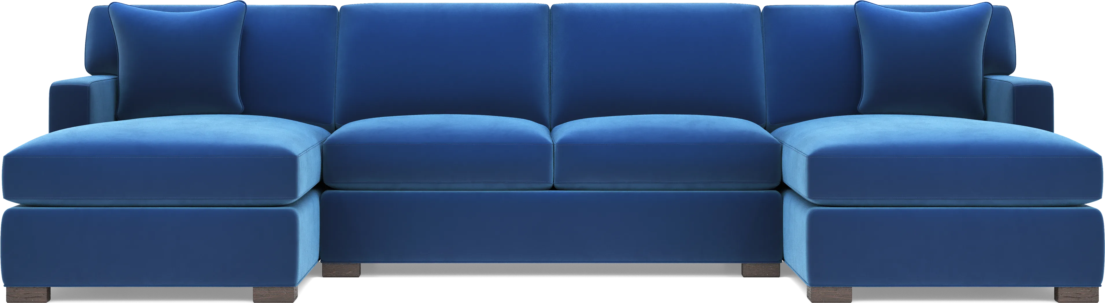 Harmonie Cobalt 3 Pc Sleeper Sectional - Thumbnail - Image 3