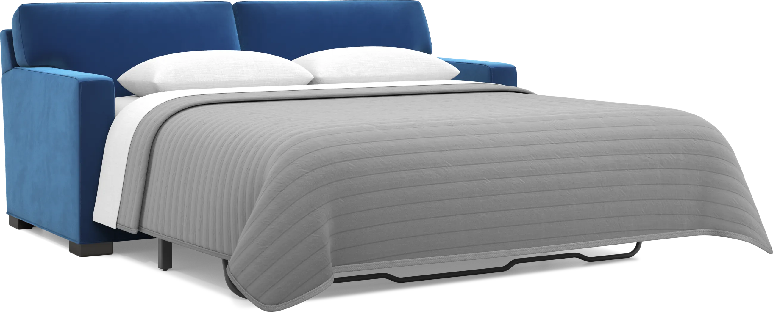 Harmonie Cobalt Apartment Sleeper Sofa - Image 3