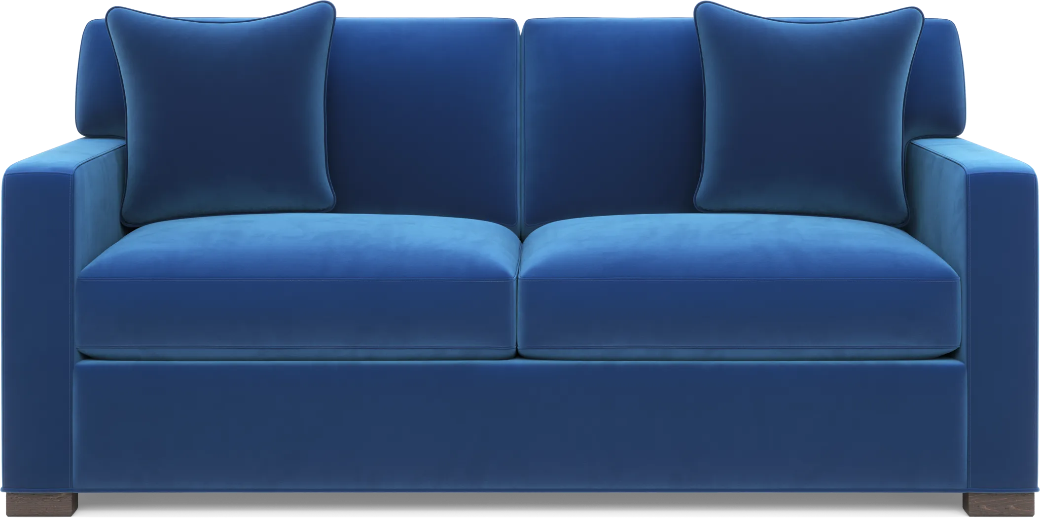 Harmonie Cobalt Apartment Sleeper Sofa - Thumbnail - Image 1