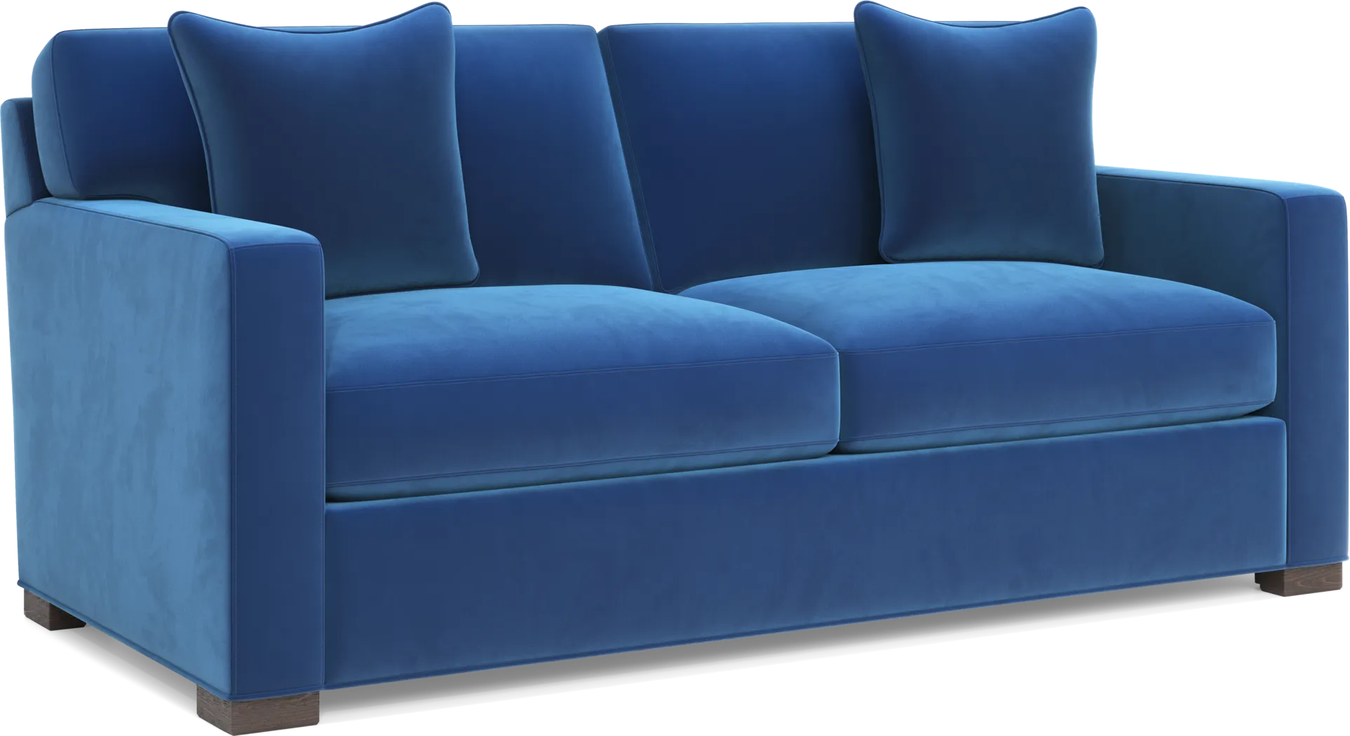 Harmonie Cobalt Apartment Sofa - Thumbnail - Image 2