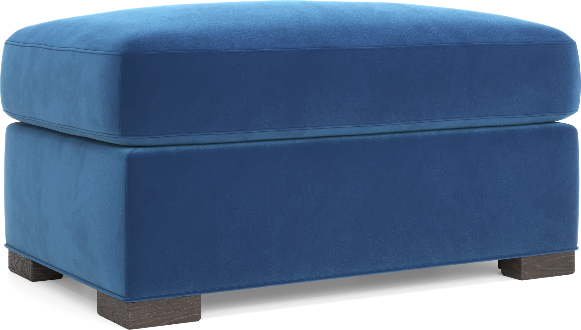 Harmonie Cobalt Ottoman - Thumbnail - Image 1
