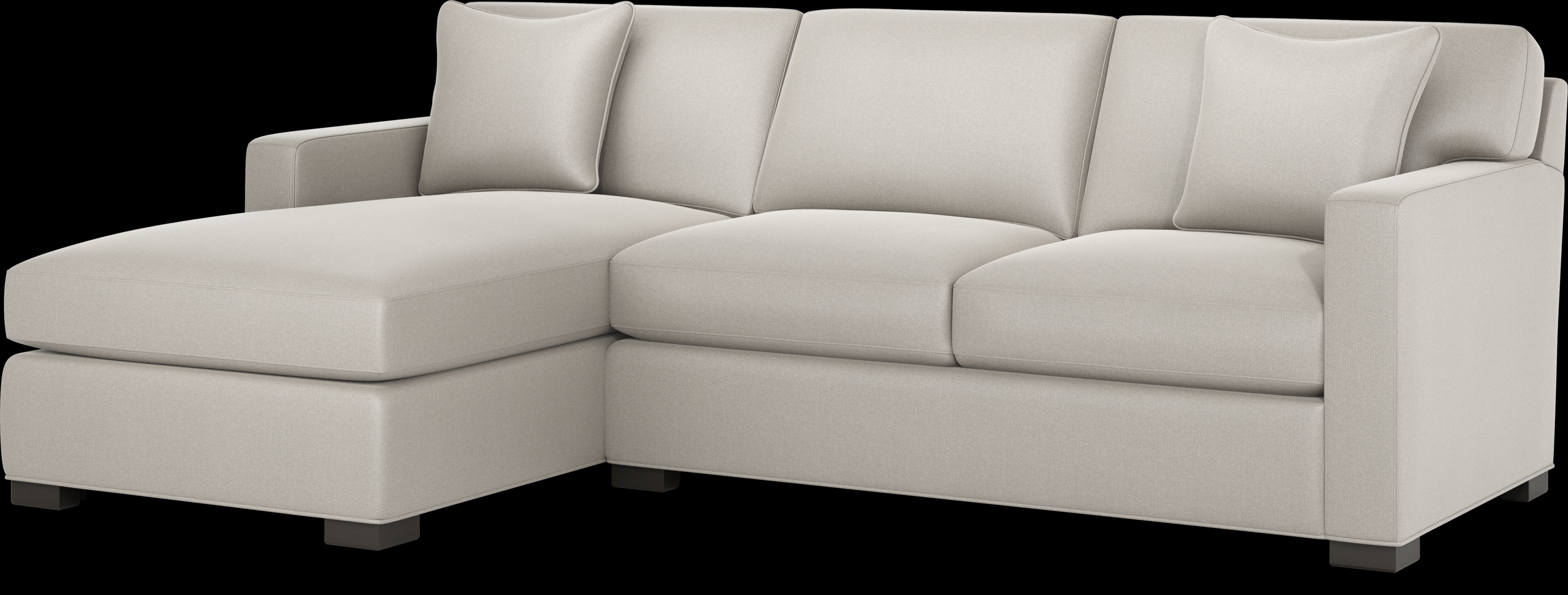 Harmonie Dove 2 Pc Sectional - Thumbnail - Image 1