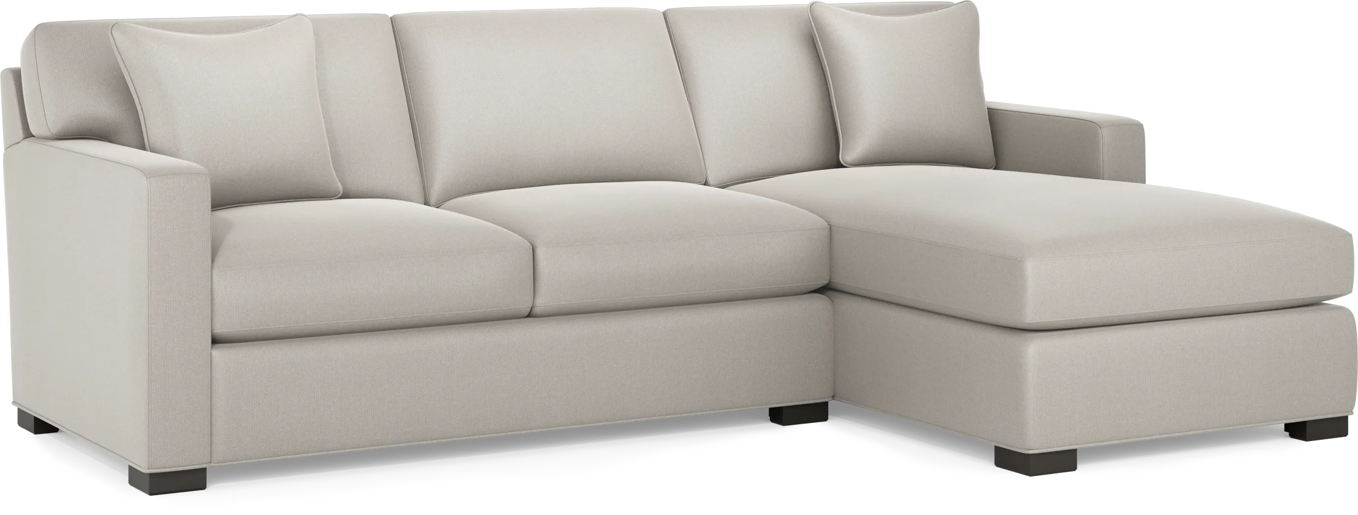 Harmonie Dove 2 Pc Sectional - Thumbnail - Image 1
