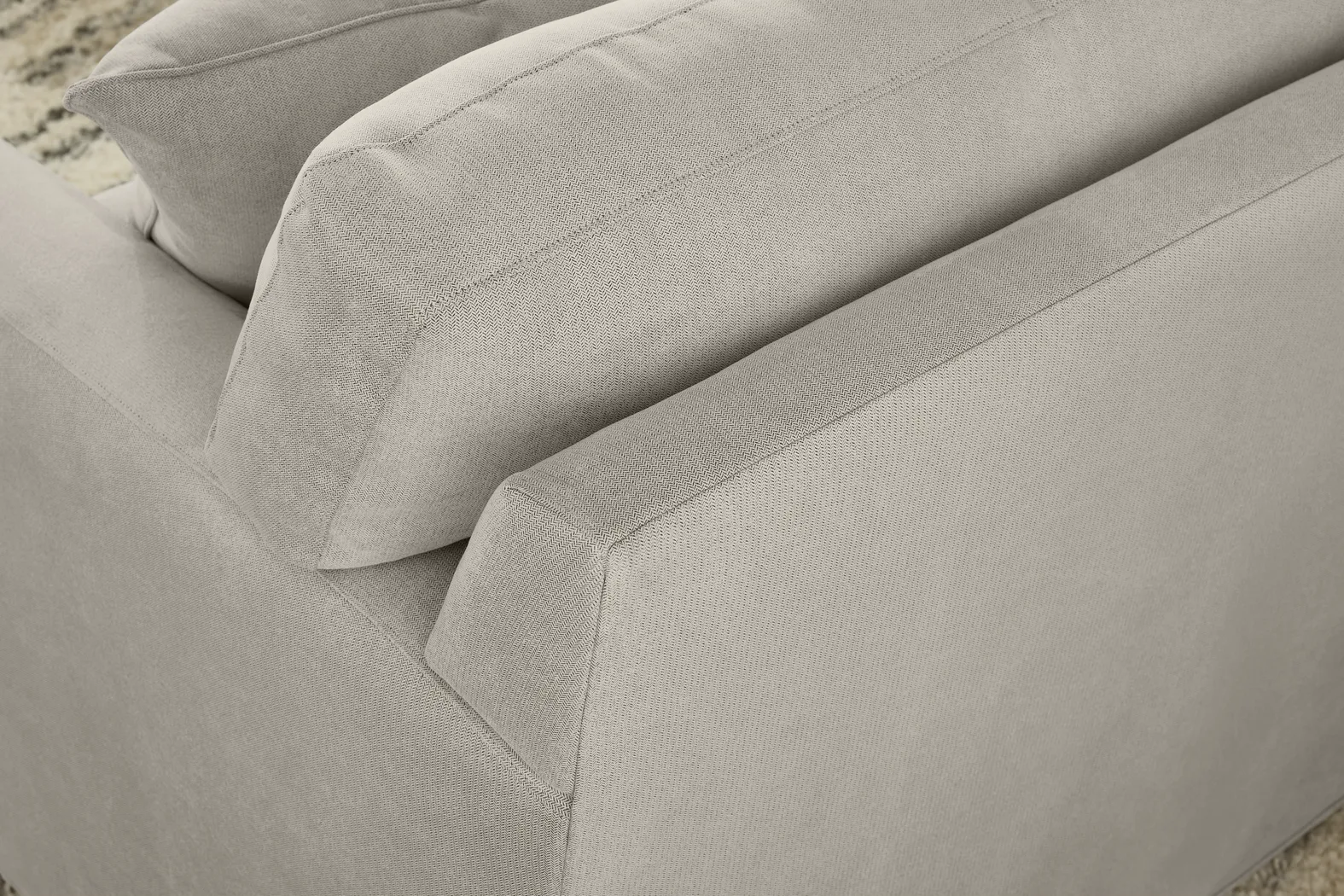 Harmonie Dove 3 Pc Sectional - Image 9