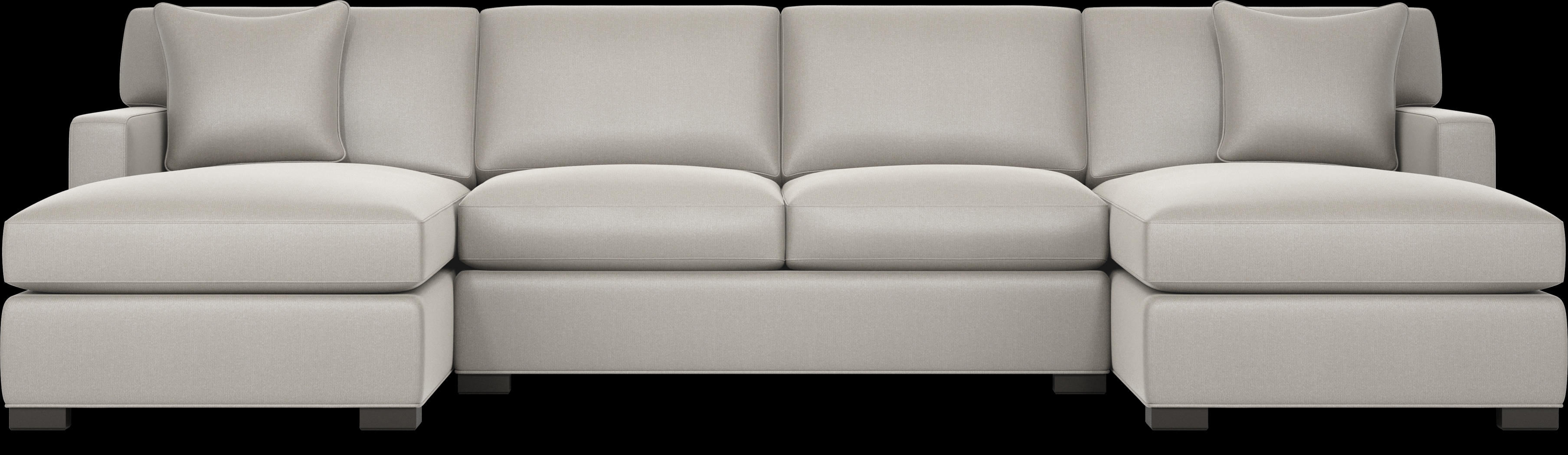 Harmonie Dove 3 Pc Sectional - Thumbnail - Image 3