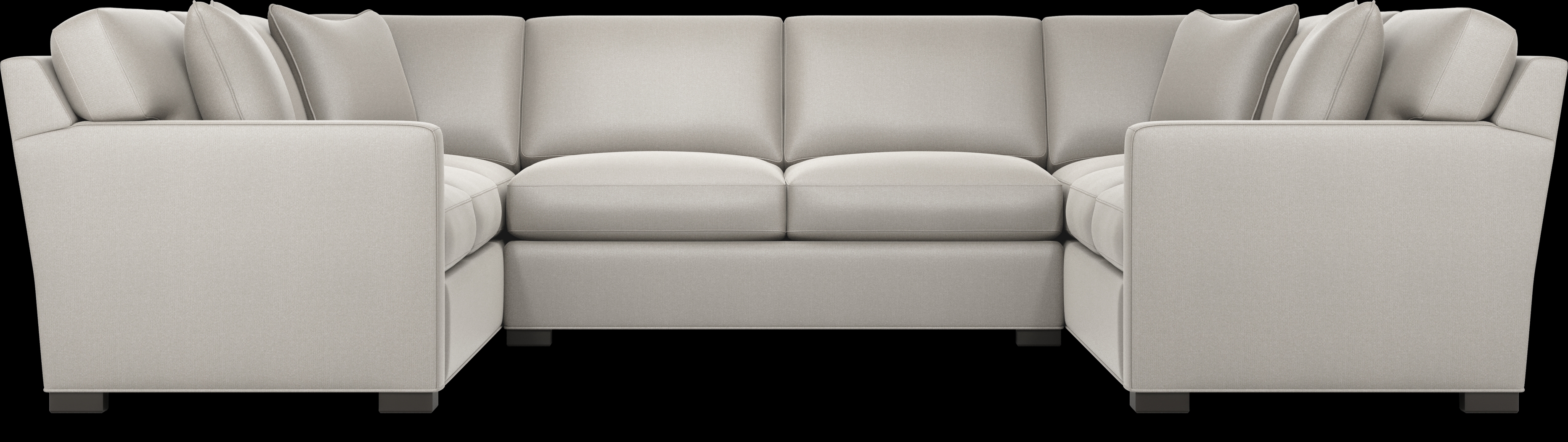 Harmonie Dove 3 Pc Sectional - Thumbnail - Image 2