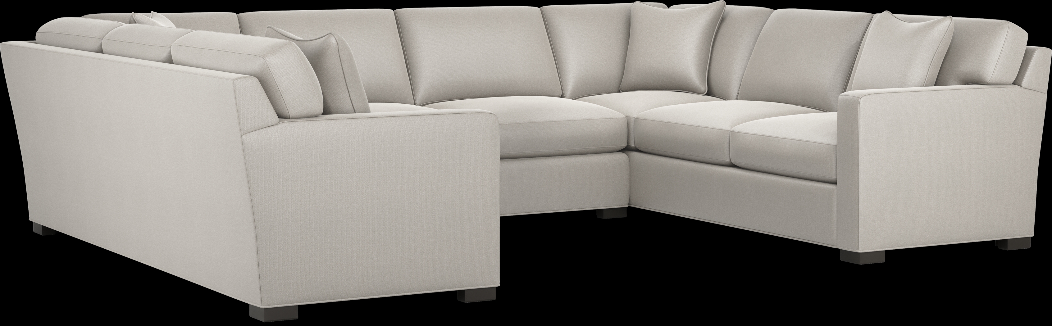 Harmonie Dove 3 Pc Sectional - Thumbnail - Image 1