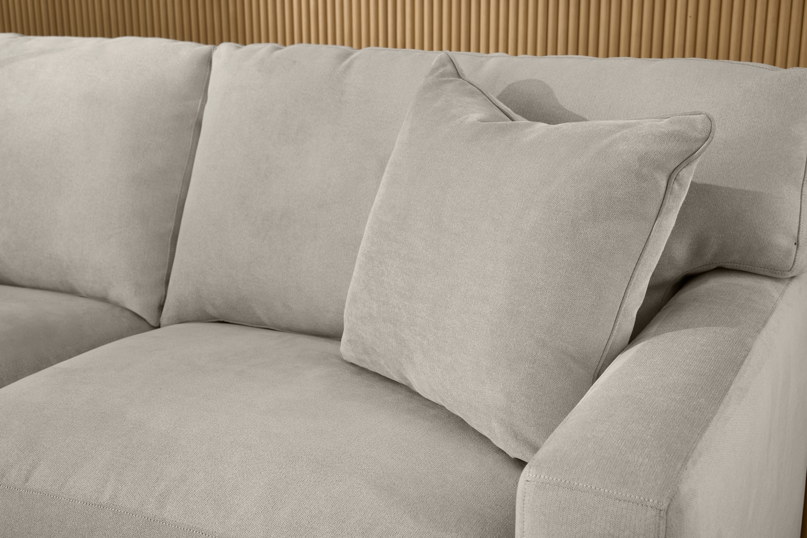 Harmonie Dove Gel Foam Sleeper Sofa - Thumbnail - Image 4