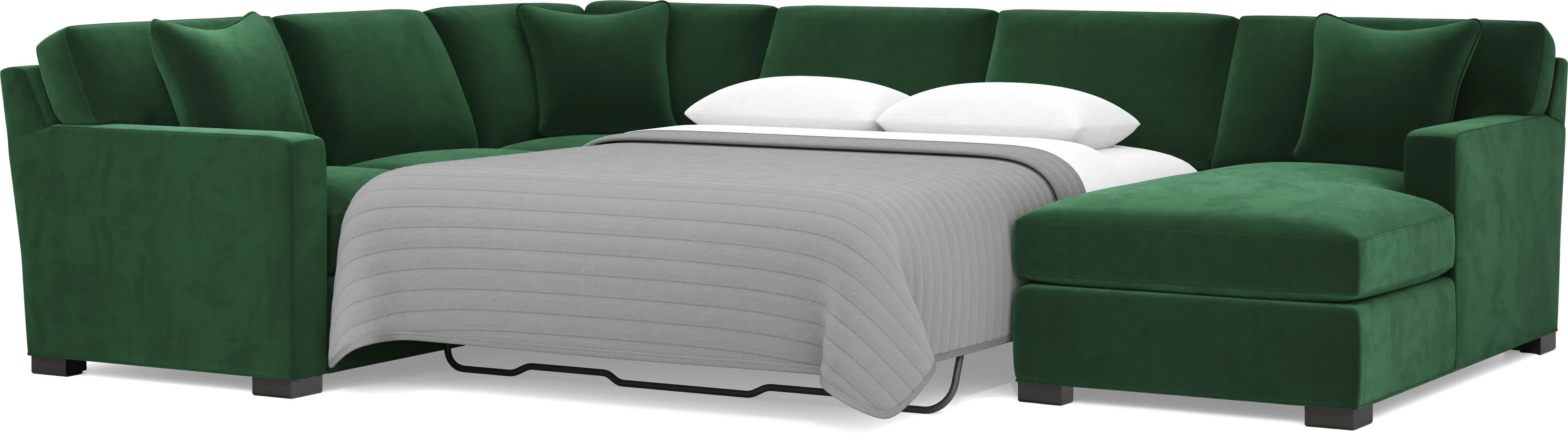 Harmonie Emerald 3 Pc Sleeper Sectional - Thumbnail - Image 3