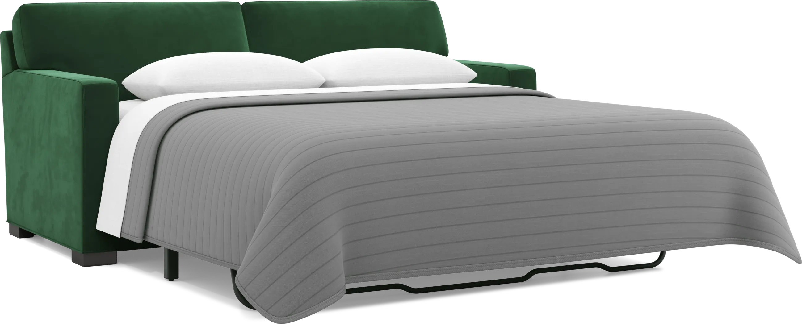 Harmonie Emerald Apartment Gel Foam Sleeper Sofa - Thumbnail - Image 2