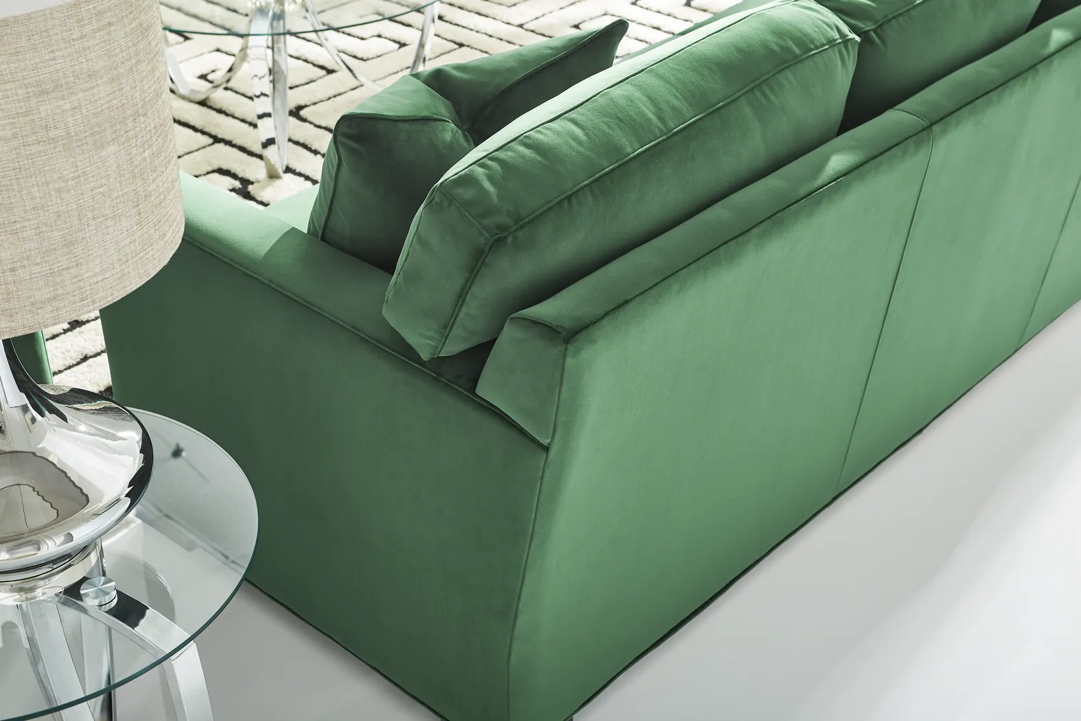 Harmonie Emerald 7 Pc Living Room with Sleeper Sofa - Thumbnail - Image 7