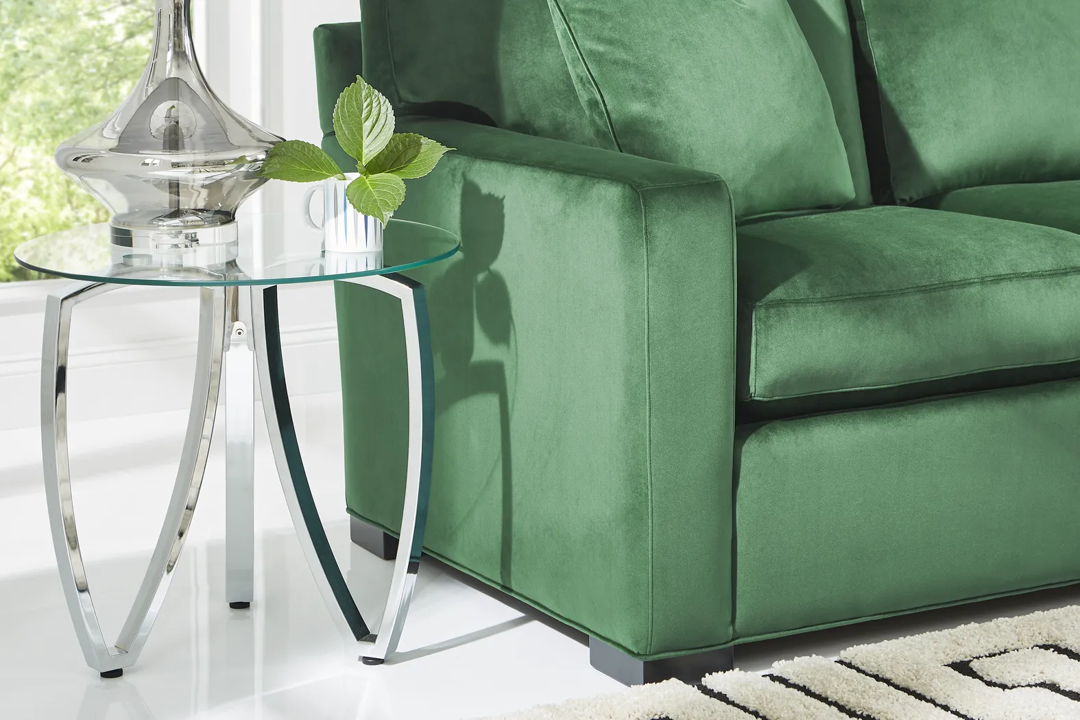 Harmonie Emerald 7 Pc Living Room with Sleeper Sofa - Thumbnail - Image 6