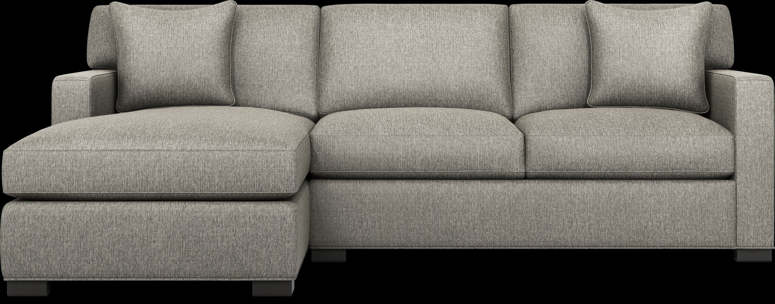 Harmonie Gray 2 Pc Sectional - Thumbnail - Image 4