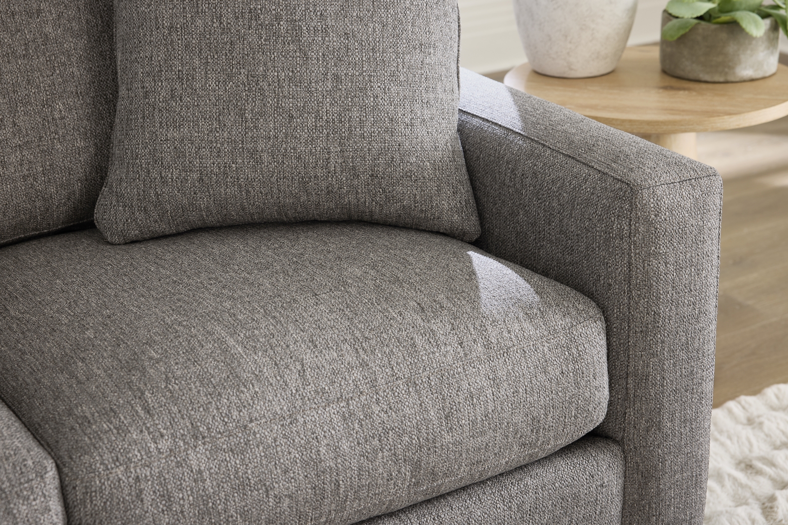 Harmonie Gray 2 Pc Sectional - Thumbnail - Image 4