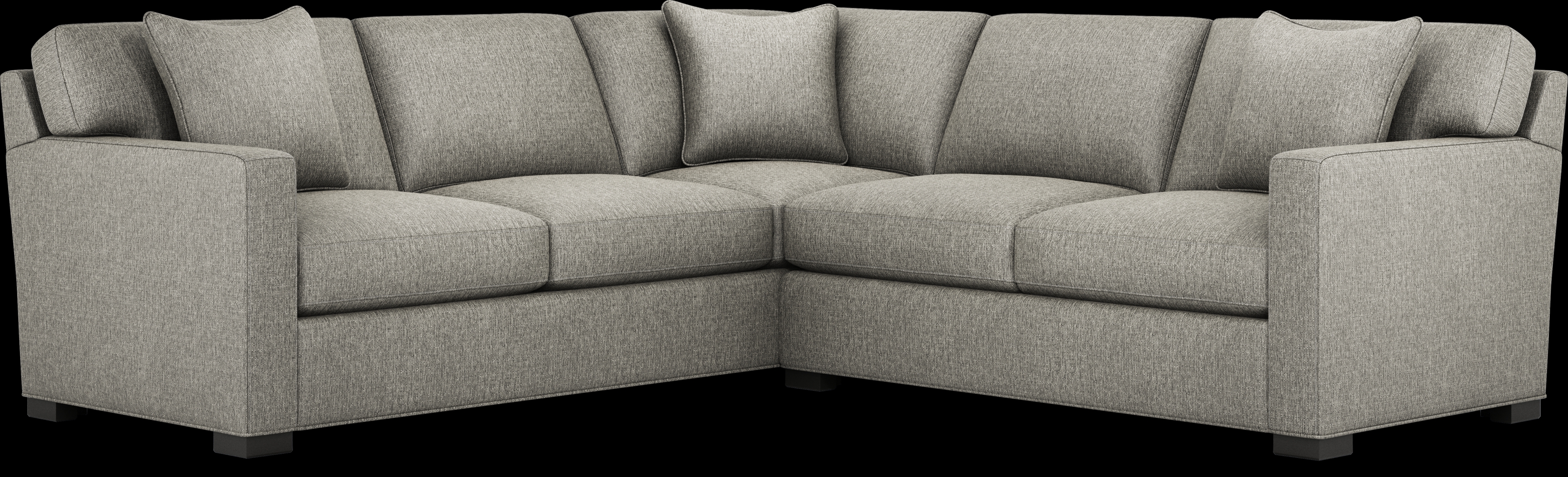 Harmonie Gray 2 Pc Sectional - Thumbnail - Image 1