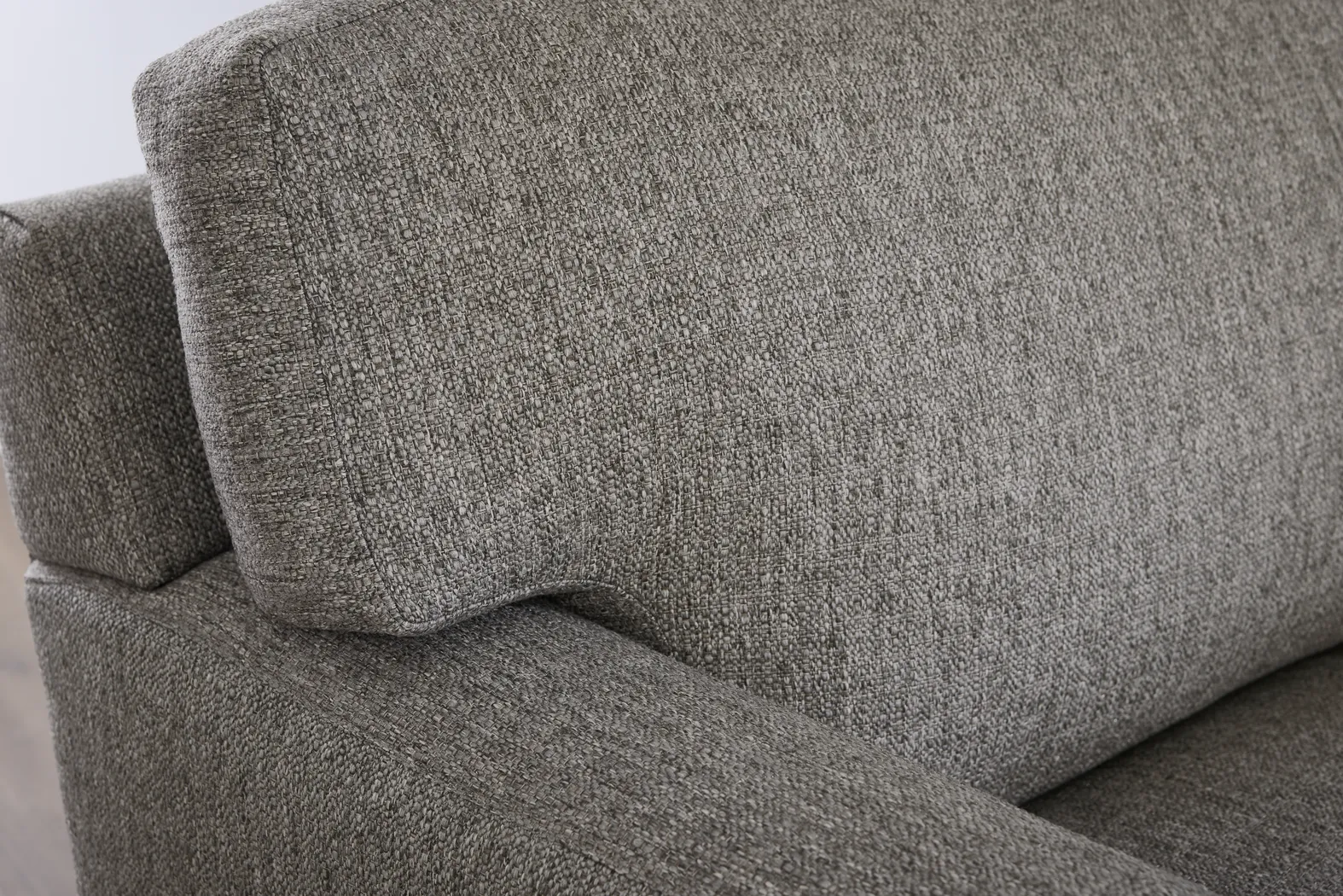 Harmonie Gray 3 Pc Sectional - Image 6