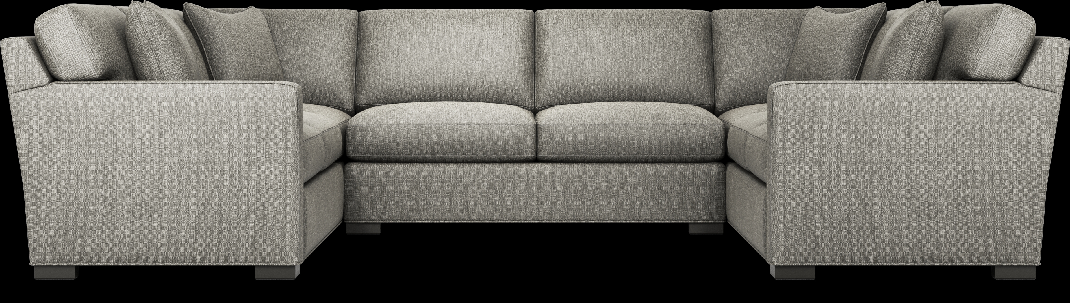 Harmonie Gray 3 Pc Sectional - Thumbnail - Image 2