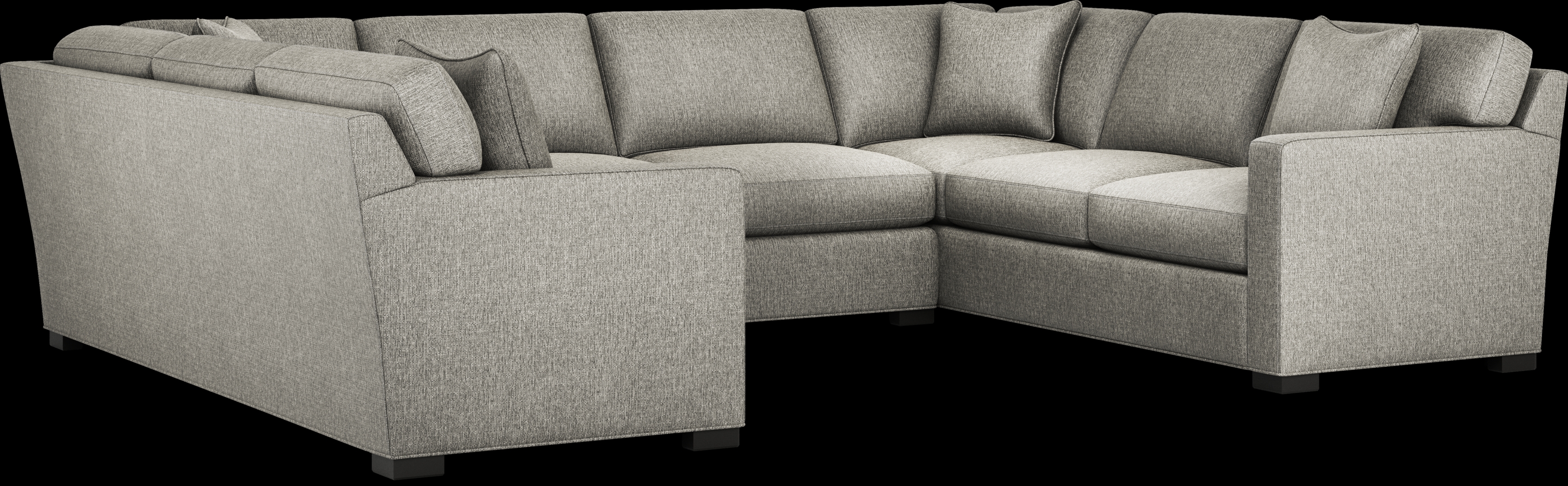 Harmonie Gray 3 Pc Sectional - Thumbnail - Image 1