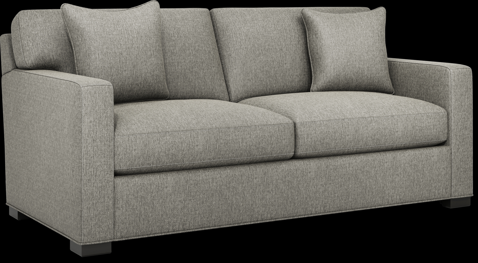 Harmonie Gray Apartment Sofa - Thumbnail - Image 2