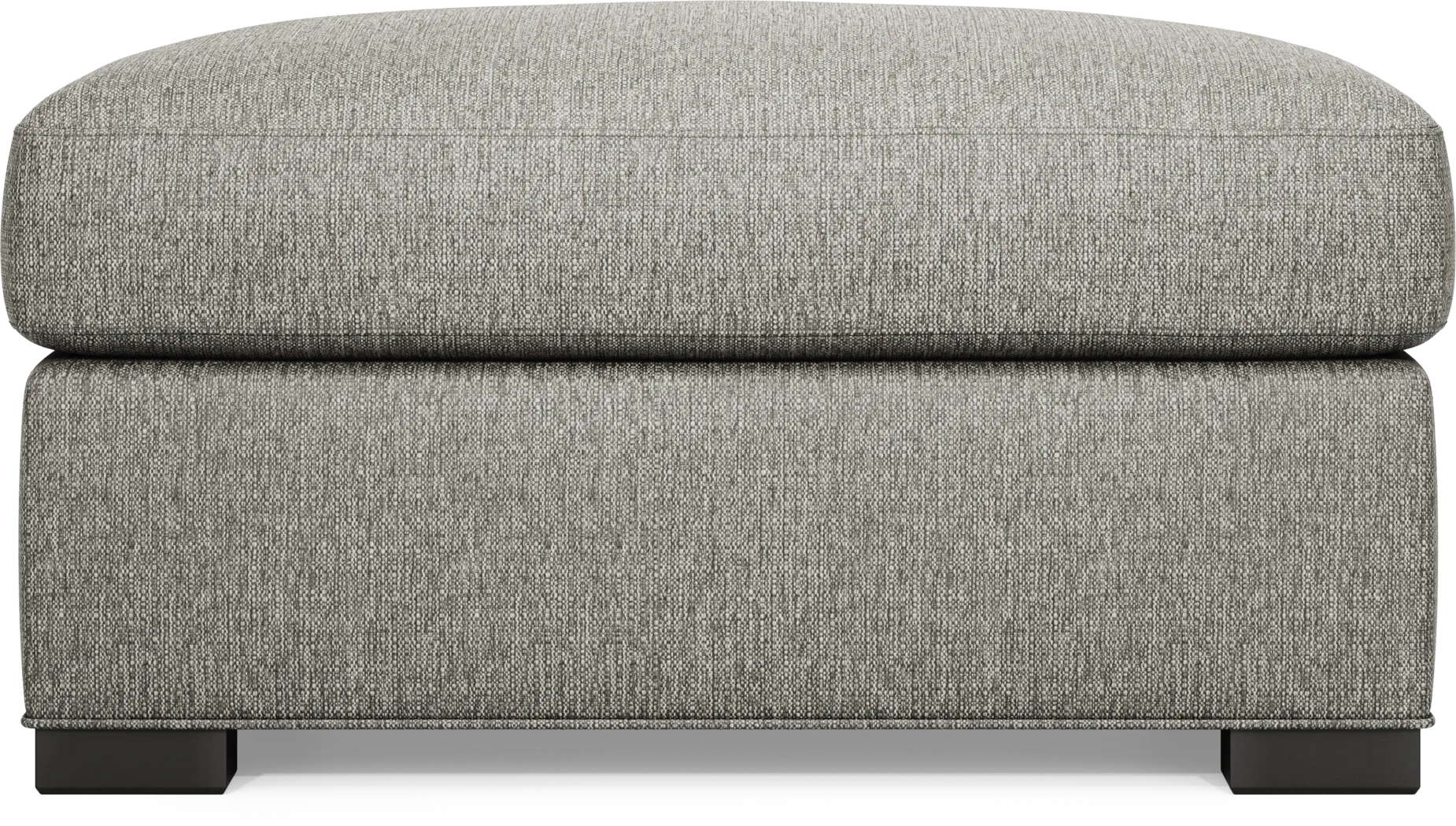 Harmonie Gray Ottoman - Thumbnail - Image 3