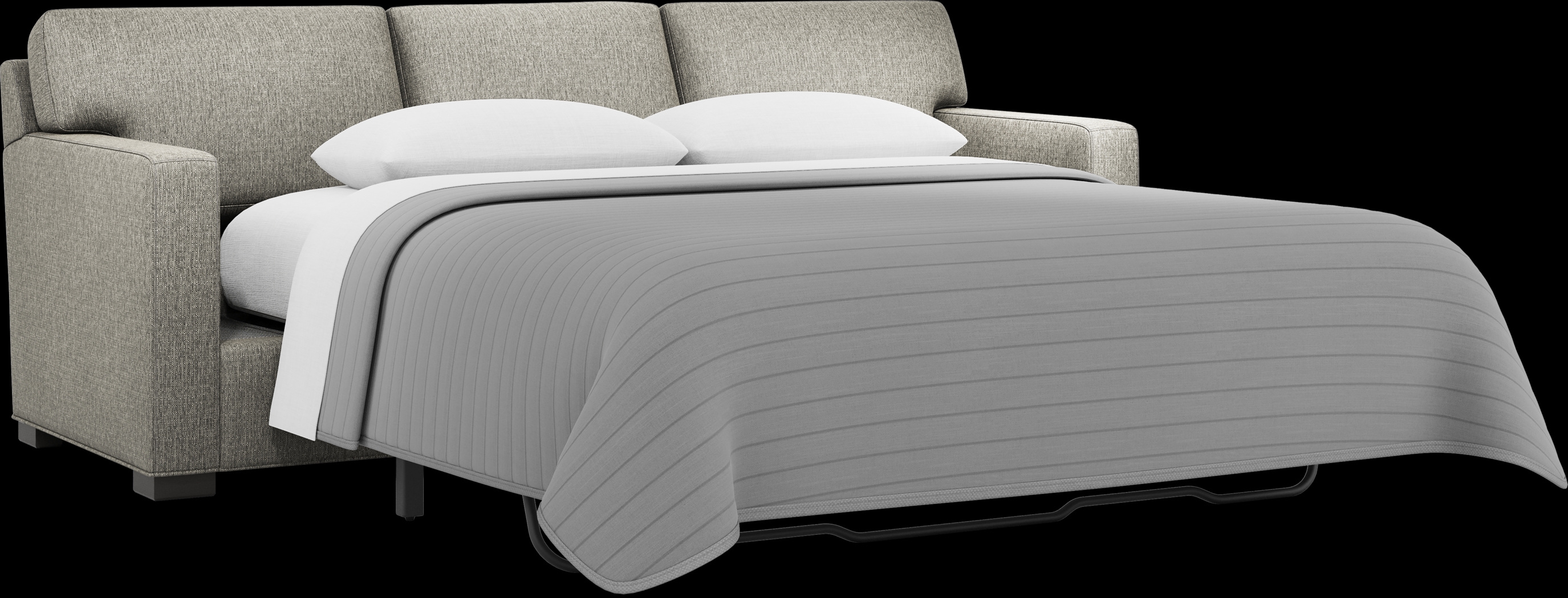 Harmonie Gray Sleeper Sofa - Thumbnail - Image 2