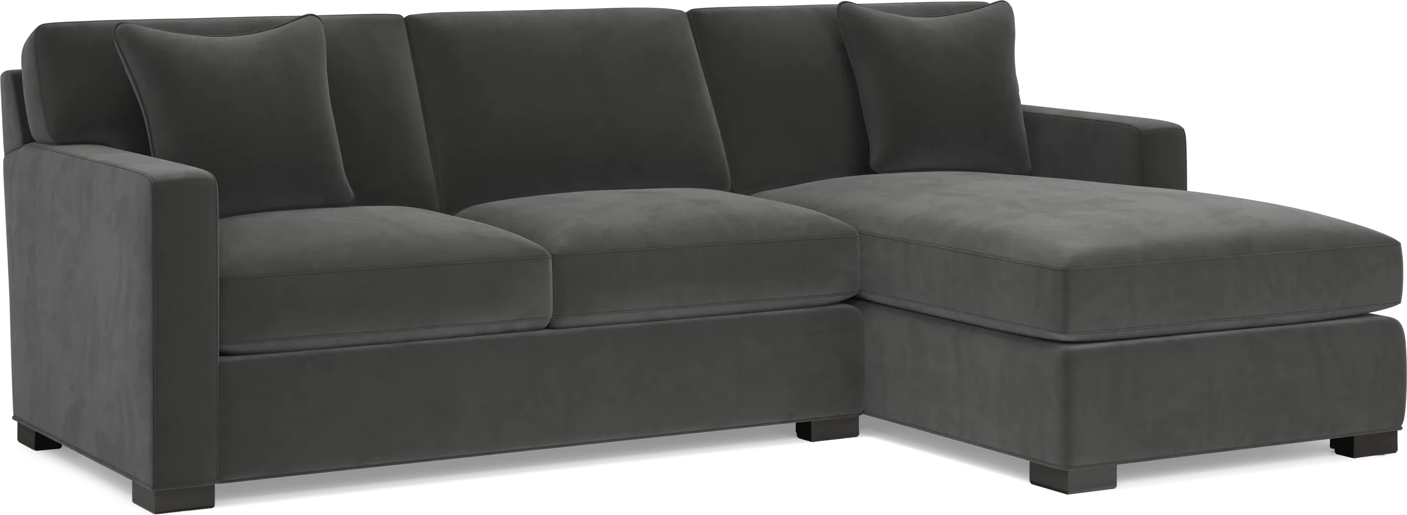 Harmonie Gunmetal 2 Pc Sectional - Image 2