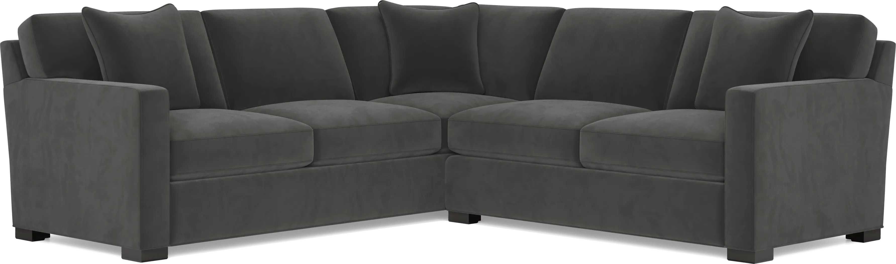 Harmonie Gunmetal 2 Pc Sectional - Image 1
