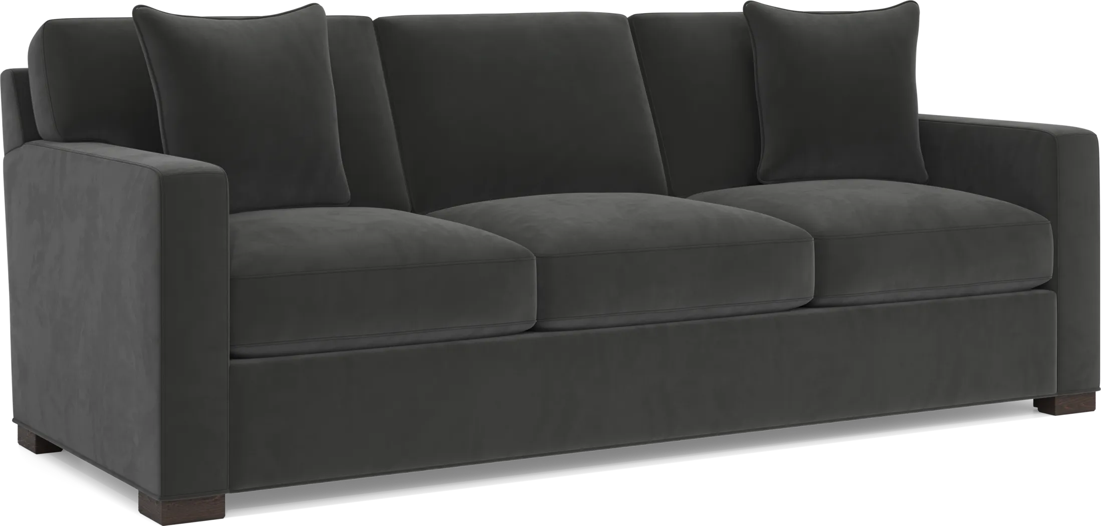 Harmonie Gunmetal Gel Foam Sleeper Sofa - Thumbnail - Image 2