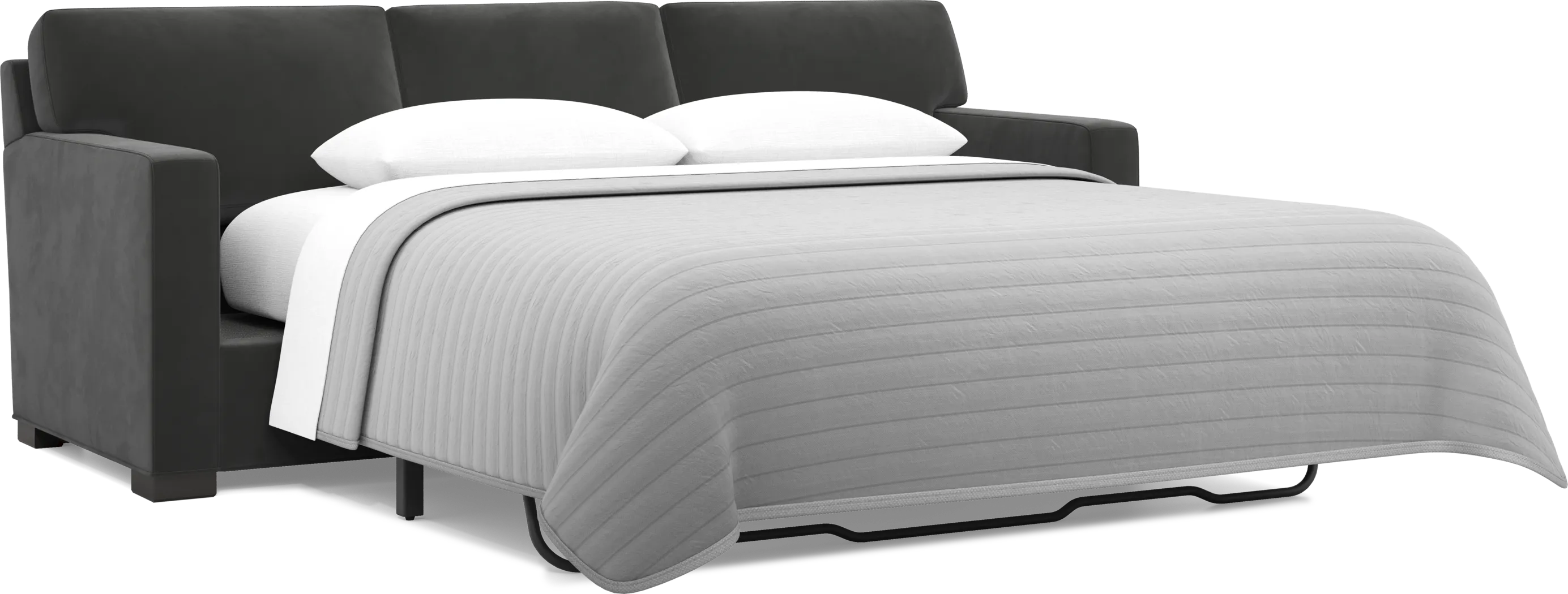 Harmonie Gunmetal Sleeper Sofa - Image 5