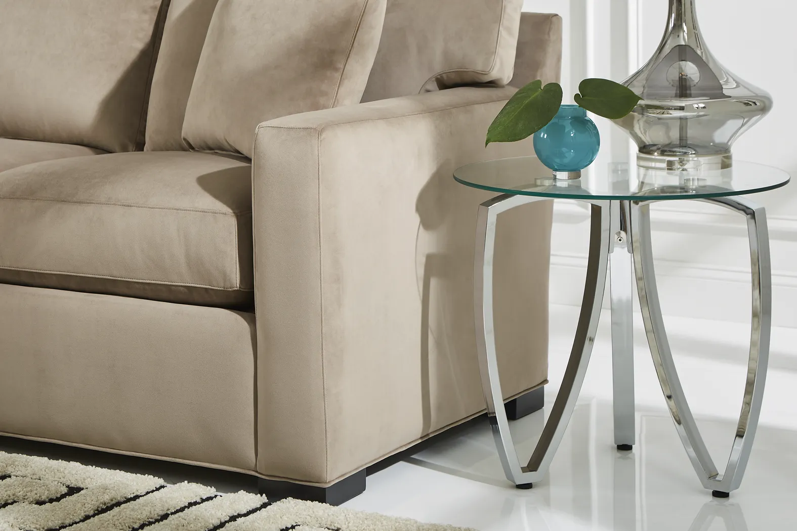 Harmonie Light Taupe 2 Pc Sectional - Image 8