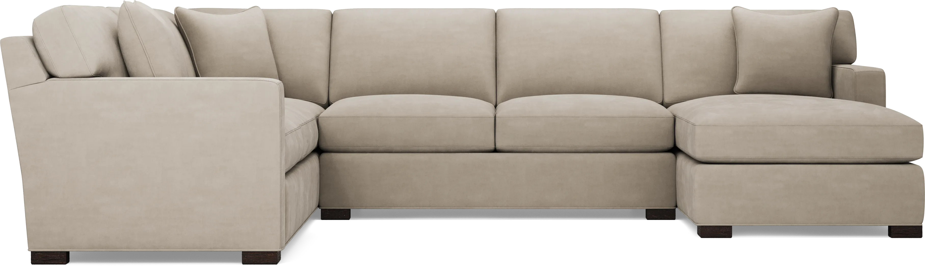 Harmonie Light Taupe 3 Pc Sectional - Thumbnail - Image 3