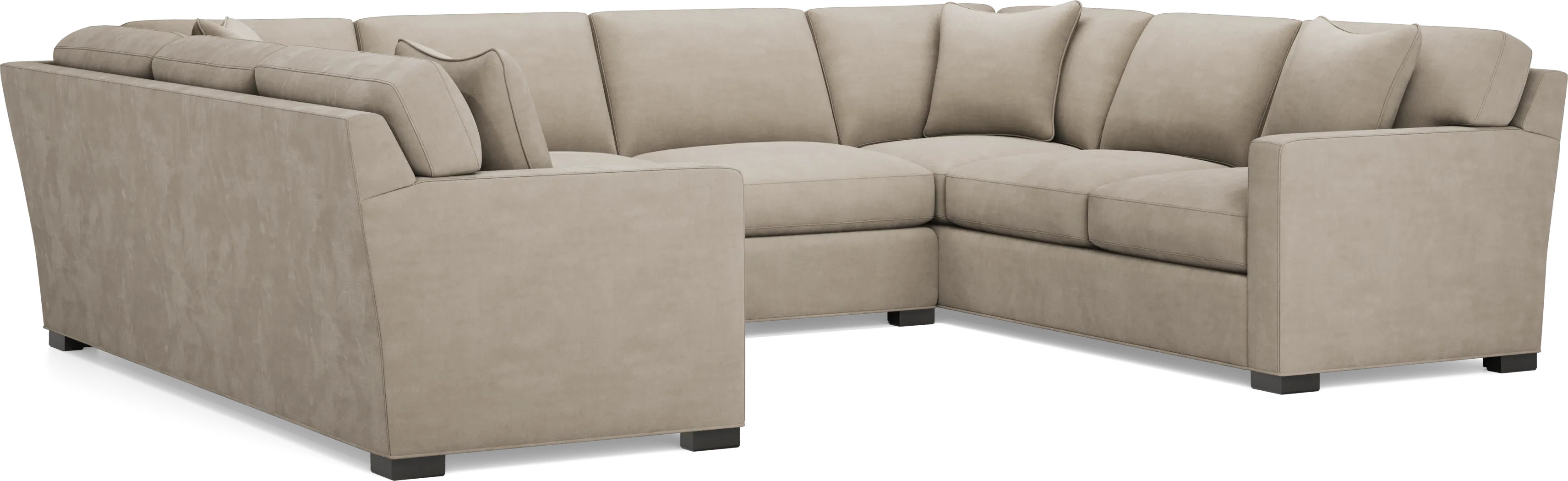 Harmonie Light Taupe 3 Pc Sectional - Image 2