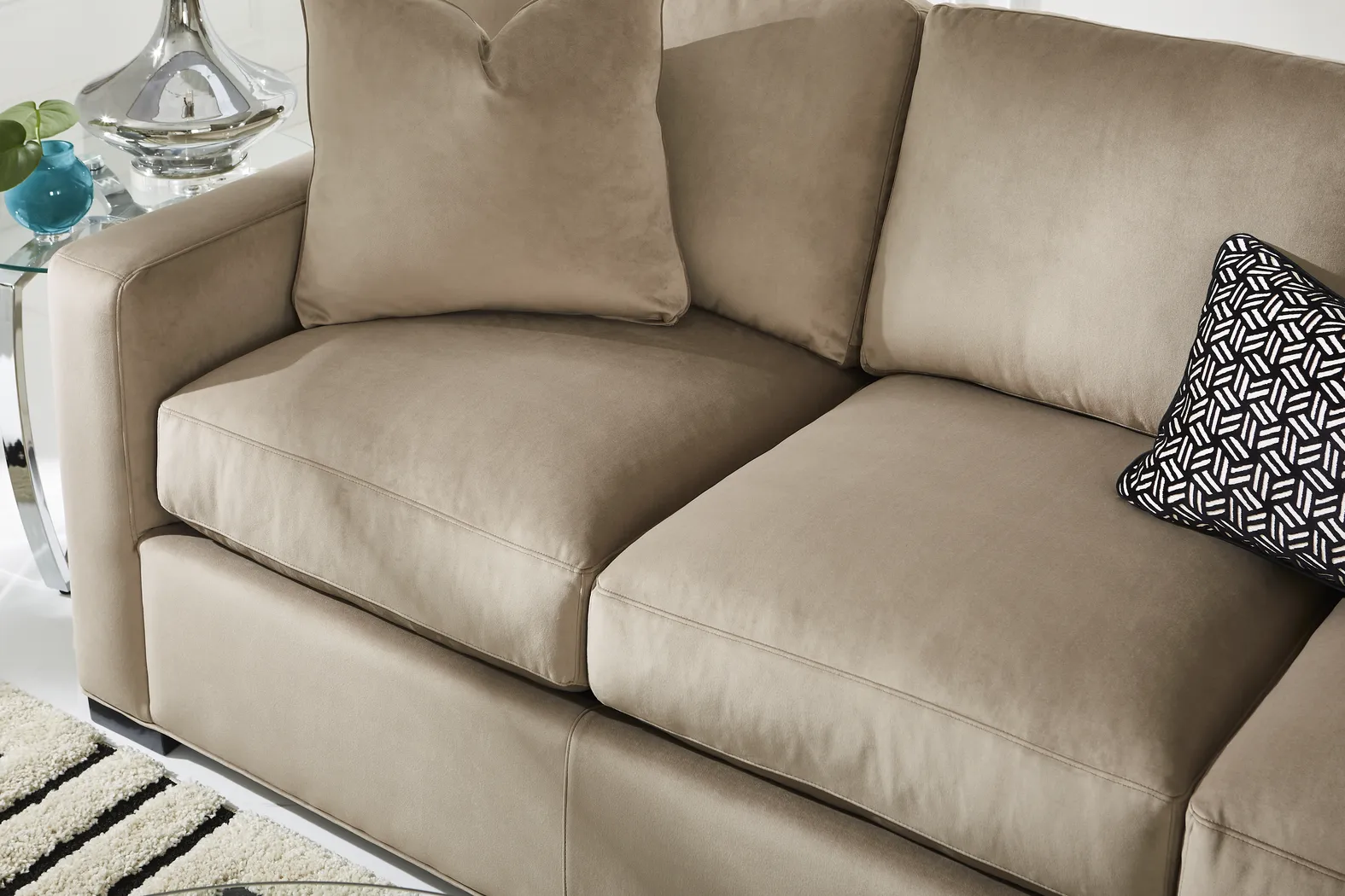 Harmonie Light Taupe 2 Pc Living Room - Thumbnail - Image 8