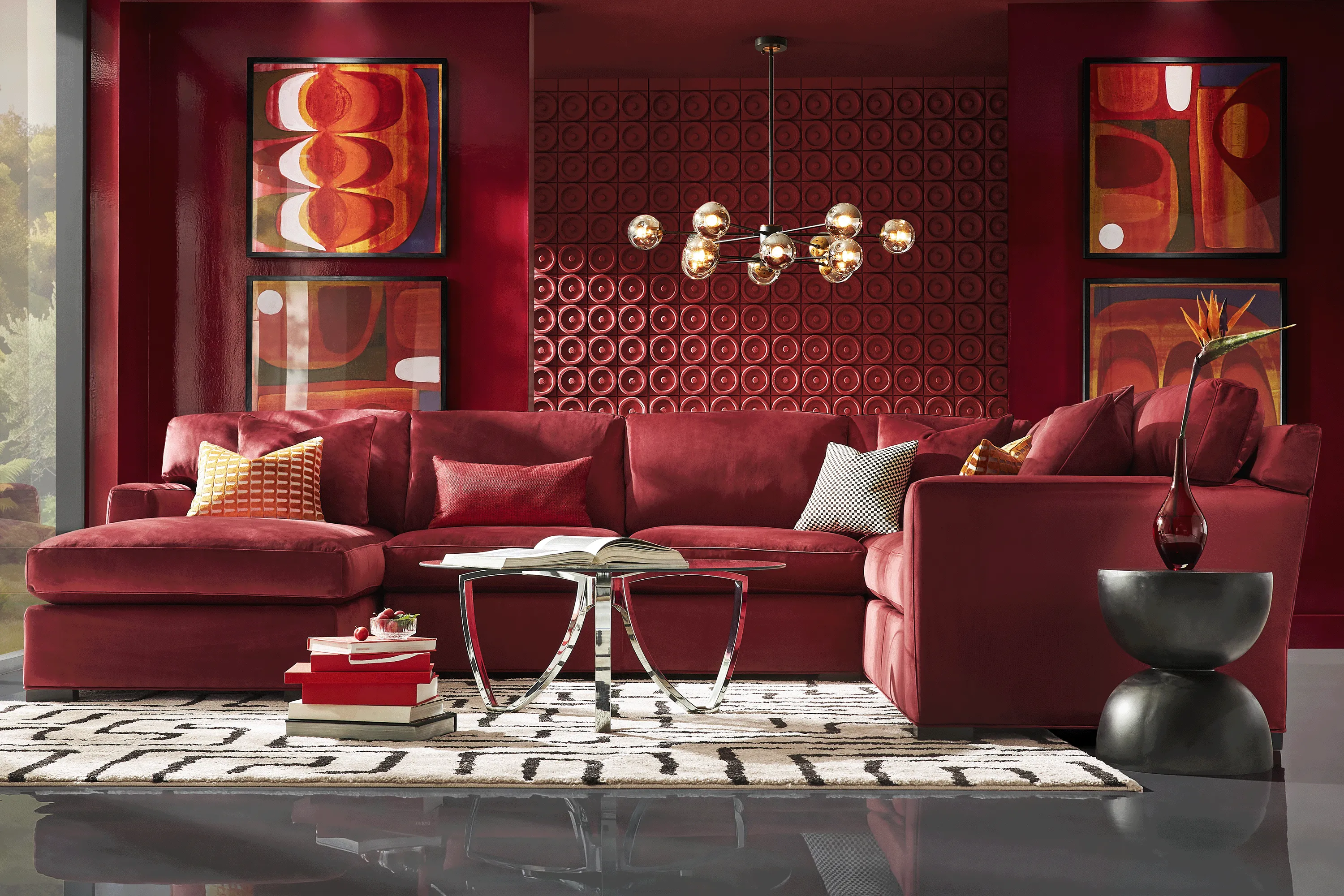 Harmonie Ruby 3 Pc Sectional - Thumbnail - Image 3