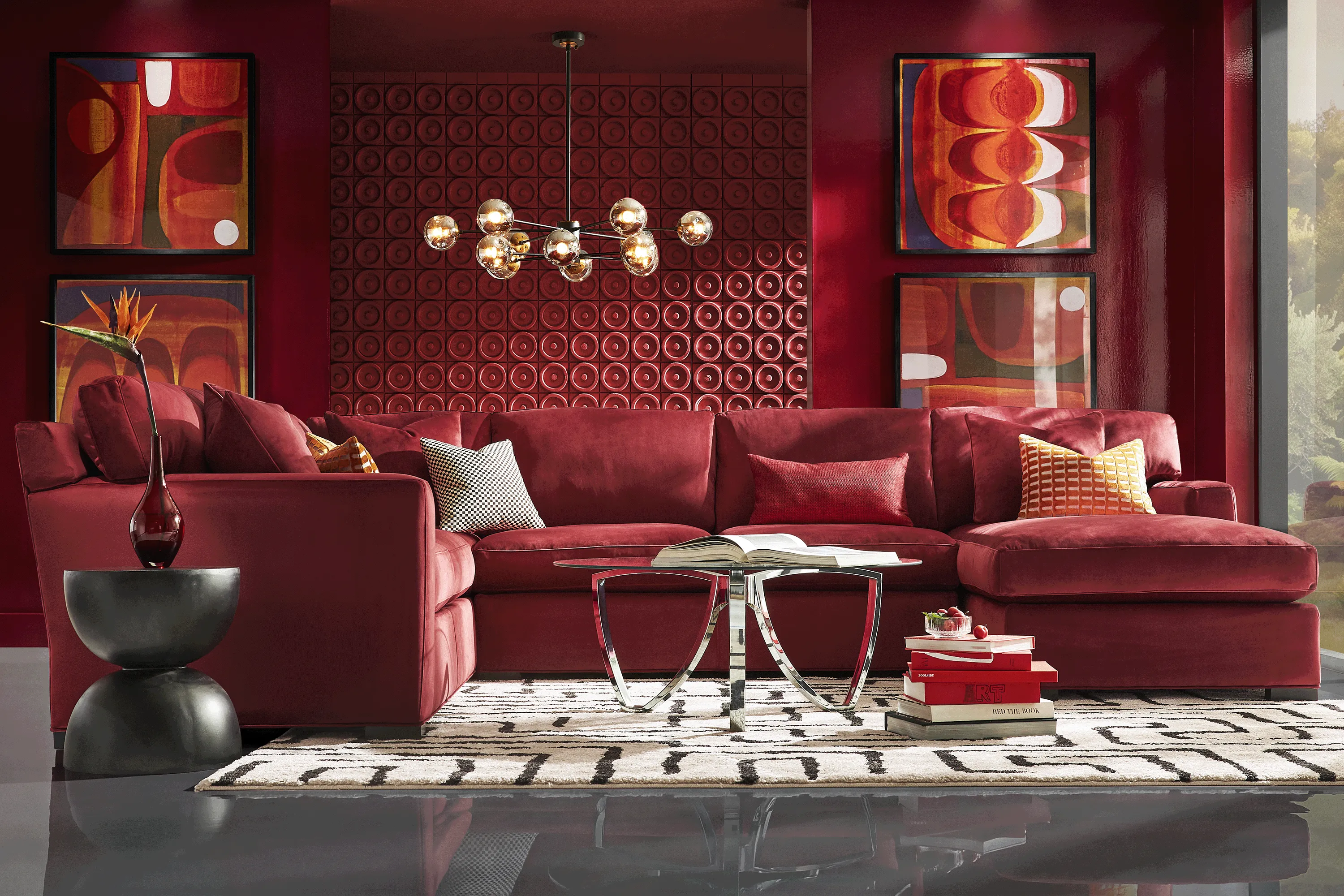 Harmonie Ruby 3 Pc Sleeper Sectional - Thumbnail - Image 3