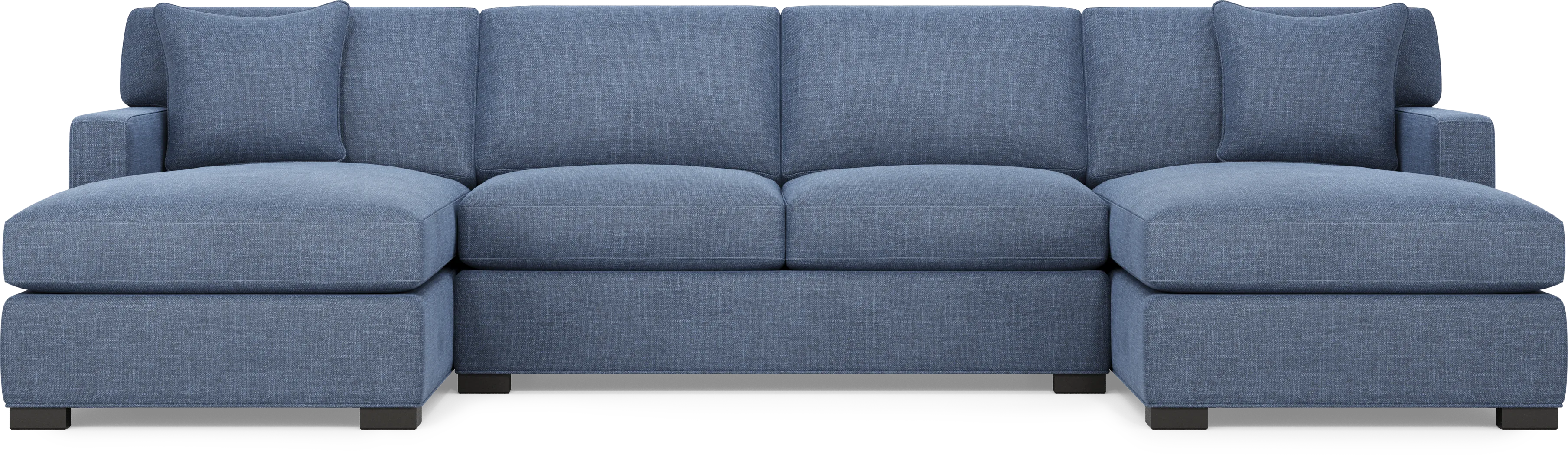 Harmonie Sapphire 3 Pc Gel Foam Sleeper Sectional - Image 5