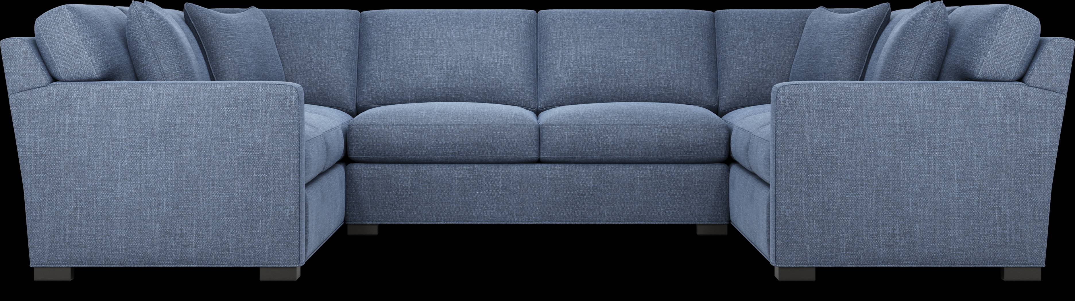 Harmonie Sapphire 3 Pc Sectional - Thumbnail - Image 2