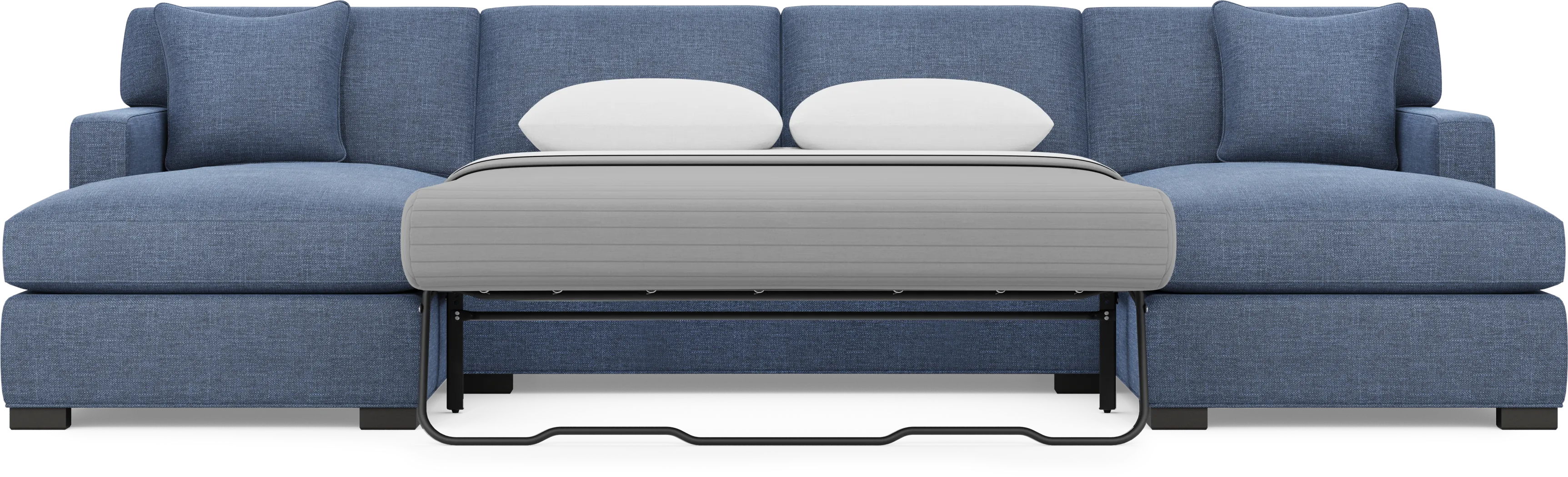 Harmonie Sapphire 3 Pc Sleeper Sectional - Image 6