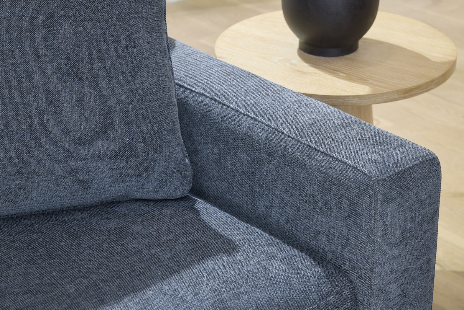 Harmonie Sapphire Apartment Sleeper Sofa - Thumbnail - Image 4