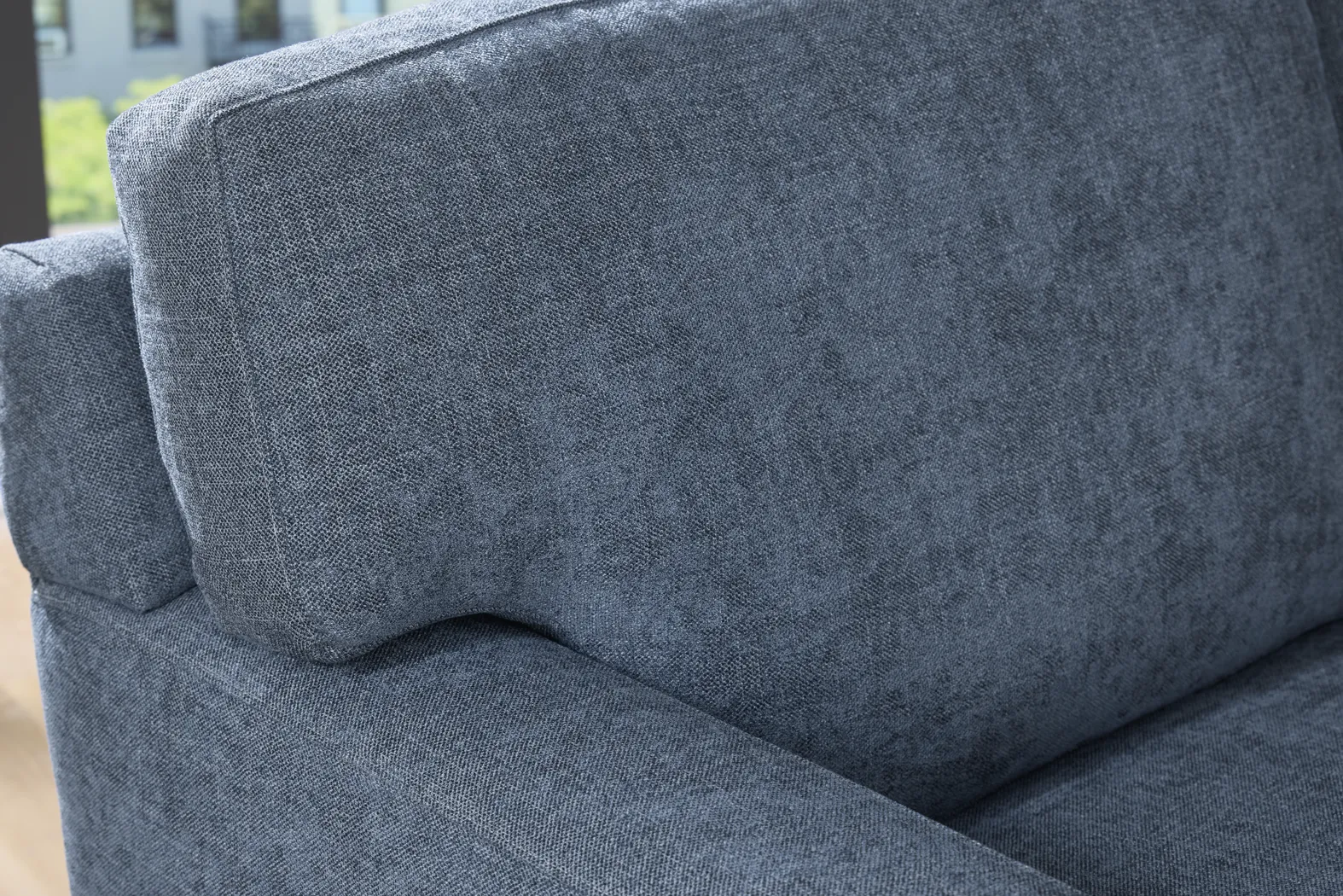 Harmonie Sapphire 7 Pc Living Room with Gel Foam Sleeper Sofa - Thumbnail - Image 9