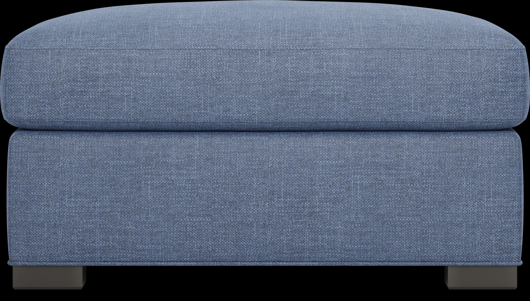 Harmonie Sapphire Ottoman - Thumbnail - Image 2