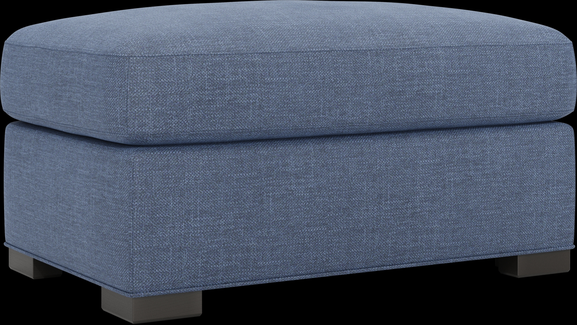 Harmonie Sapphire Ottoman - Thumbnail - Image 1