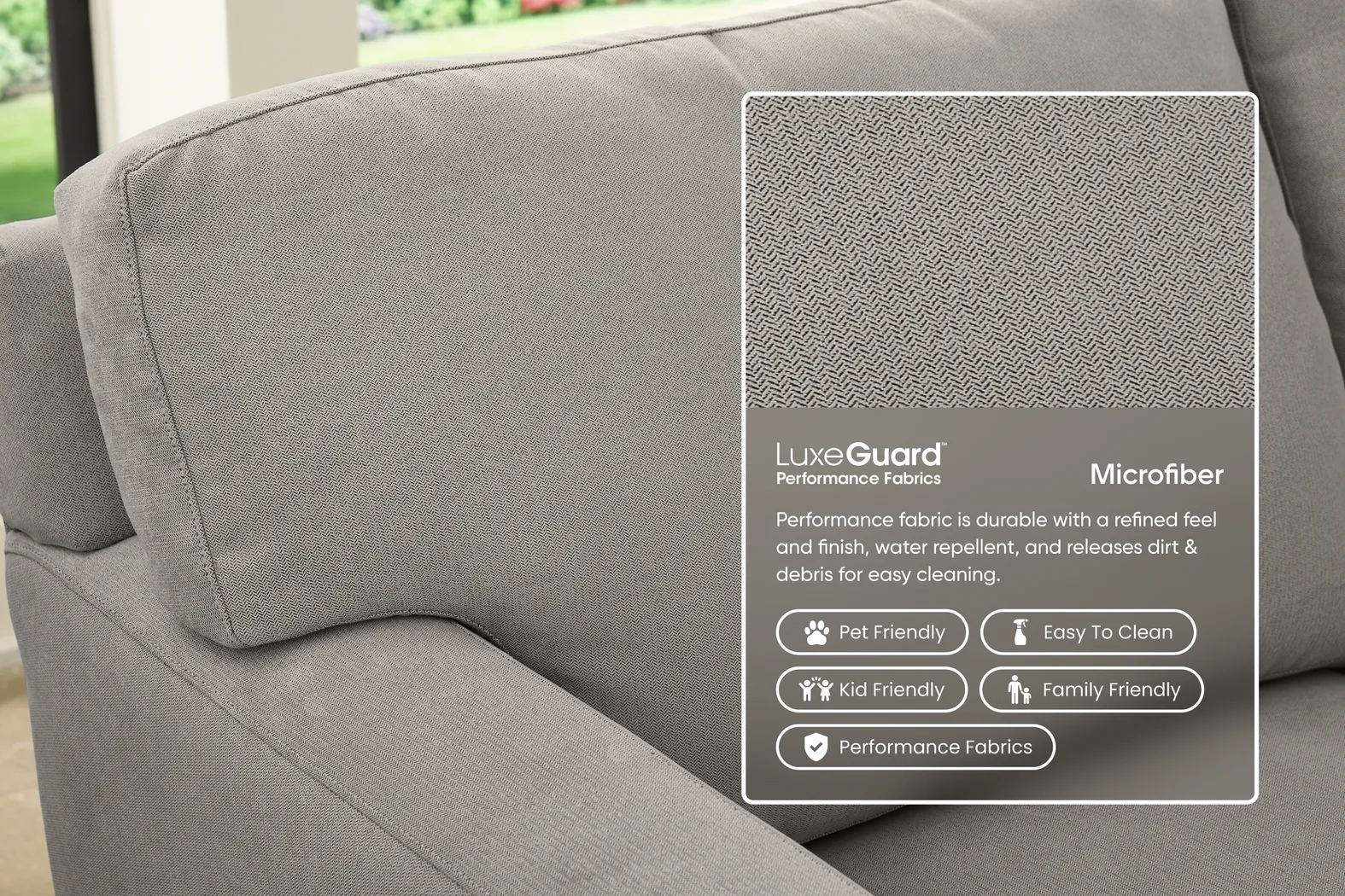 Harmonie Steel 3 Pc Sectional - Thumbnail - Image 3