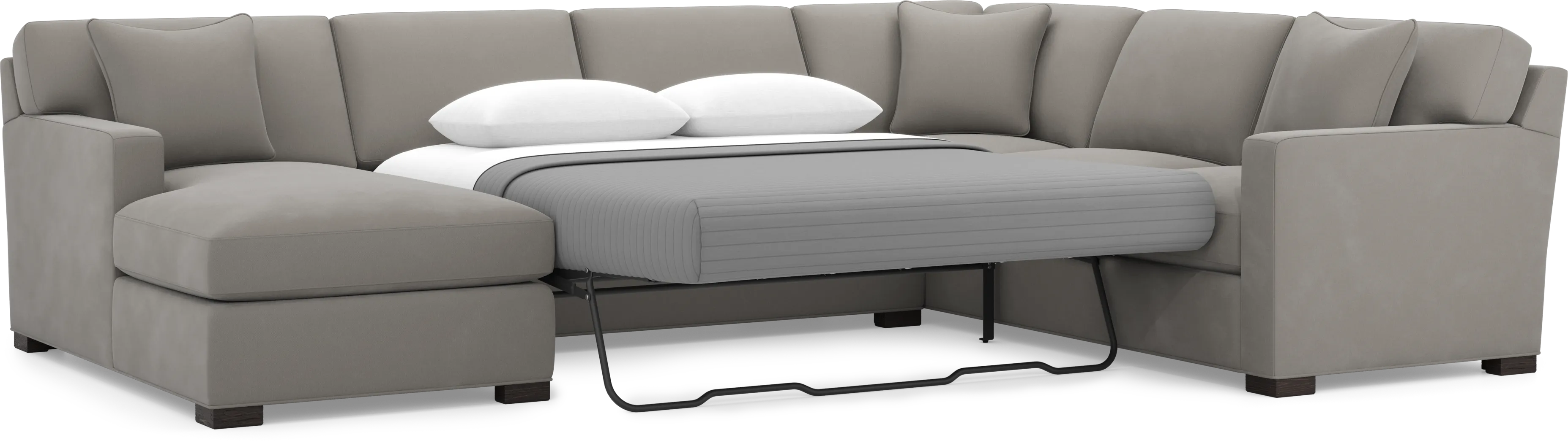 Harmonie Steel 3 Pc Sleeper Sectional - Thumbnail - Image 3
