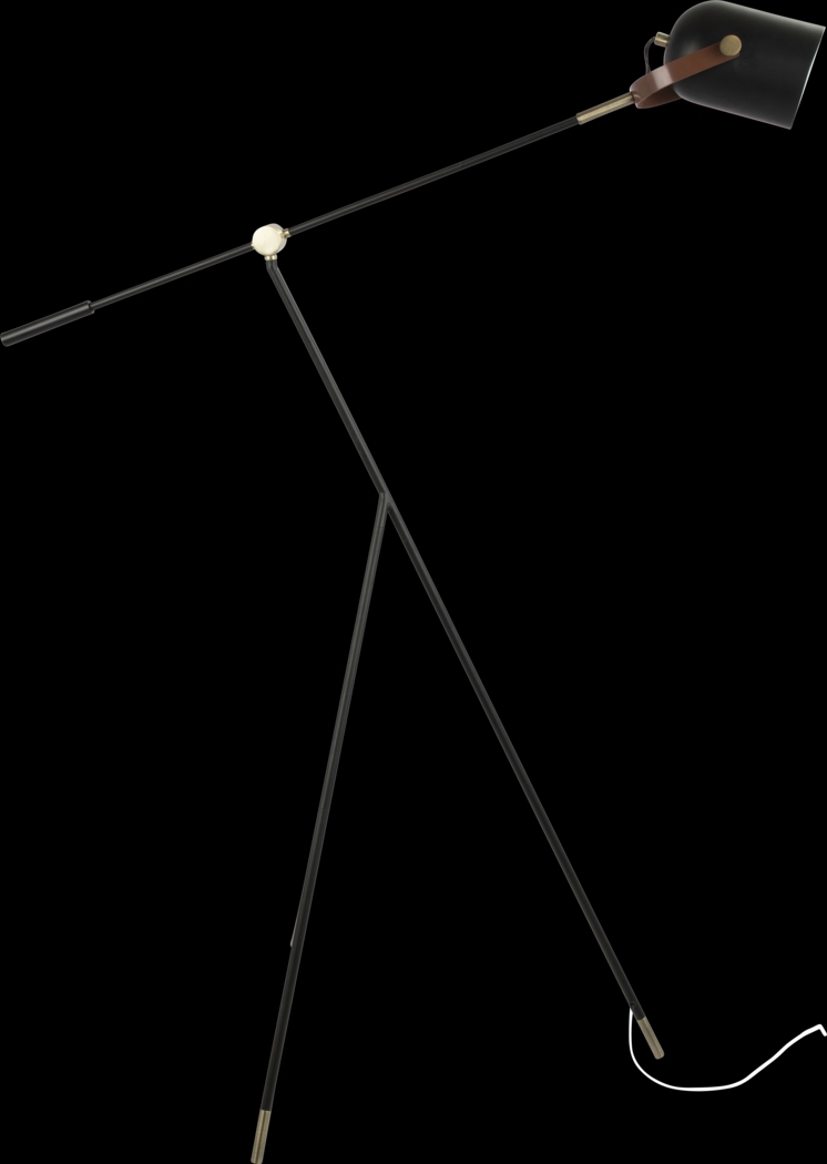 Harmony Alley Black Floor Lamp - Thumbnail - Image 2