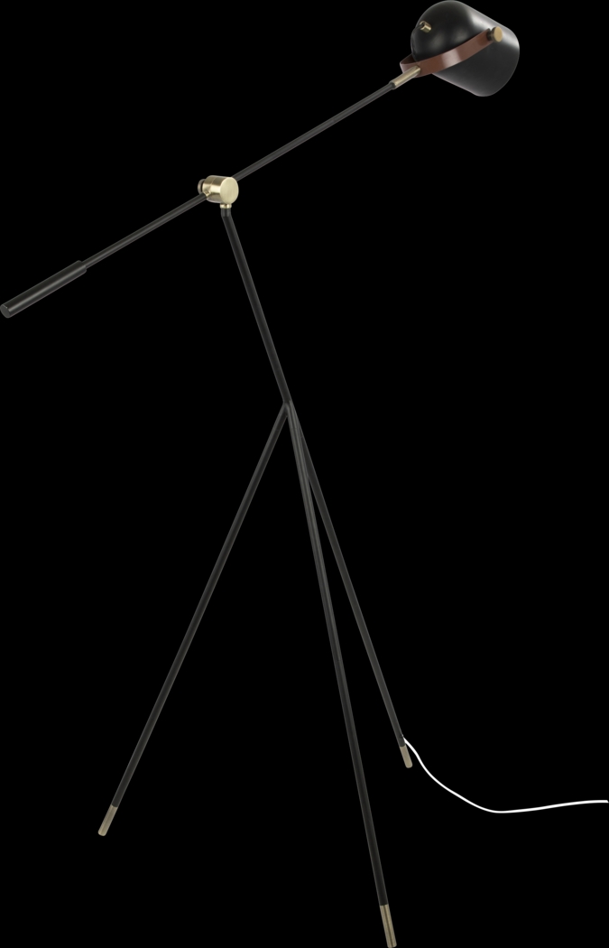 Harmony Alley Black Floor Lamp - Thumbnail - Image 3