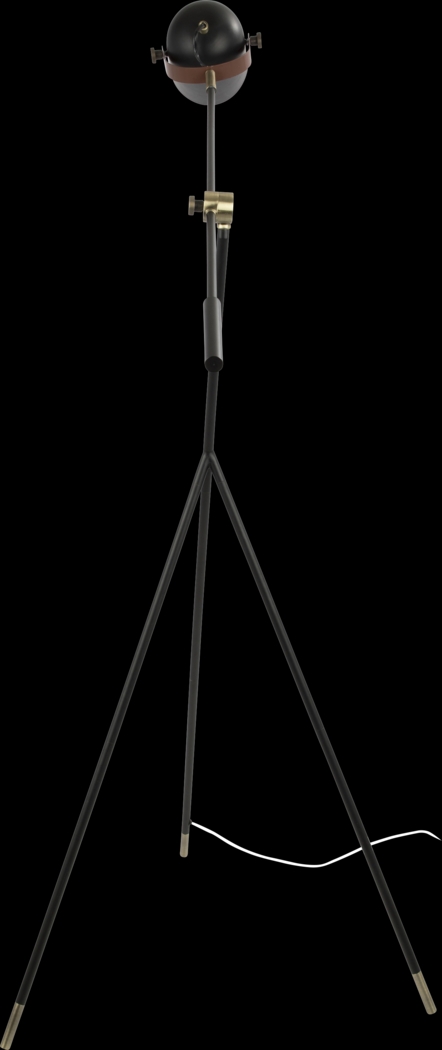 Harmony Alley Black Floor Lamp - Thumbnail - Image 4