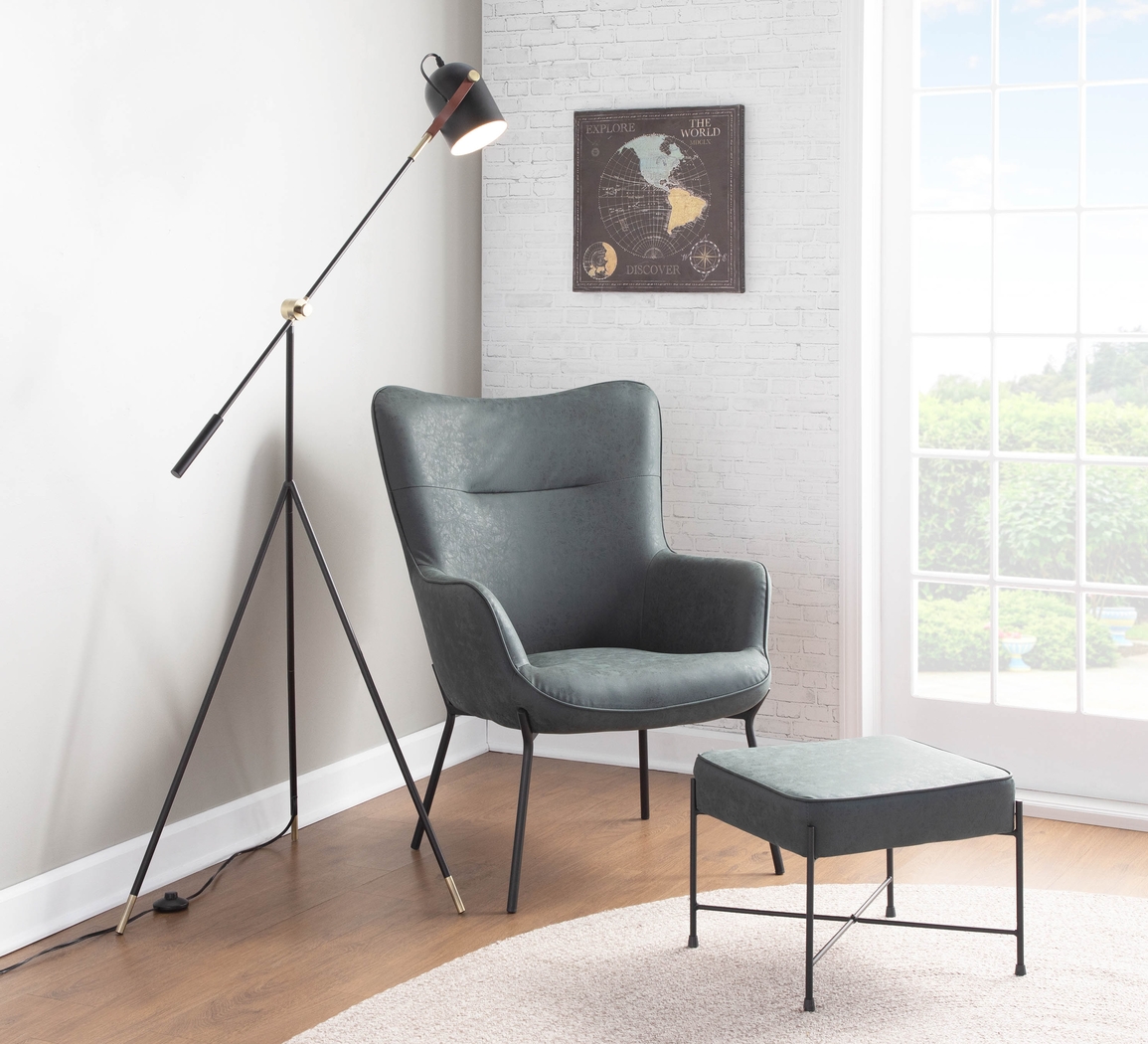 Harmony Alley Black Floor Lamp - Thumbnail - Image 6
