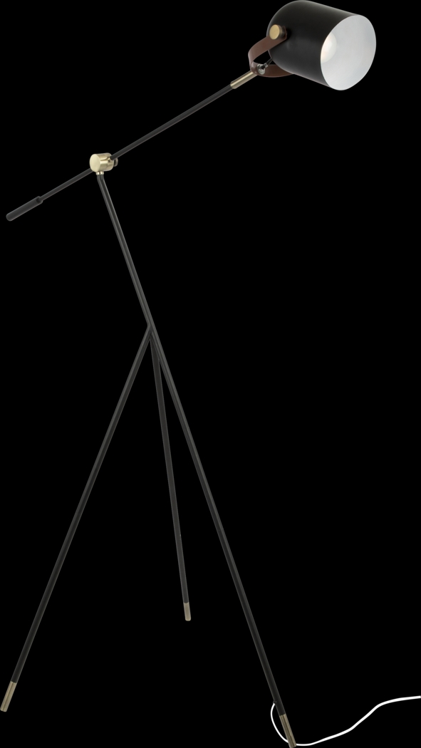 Harmony Alley Black Floor Lamp - Thumbnail - Image 1